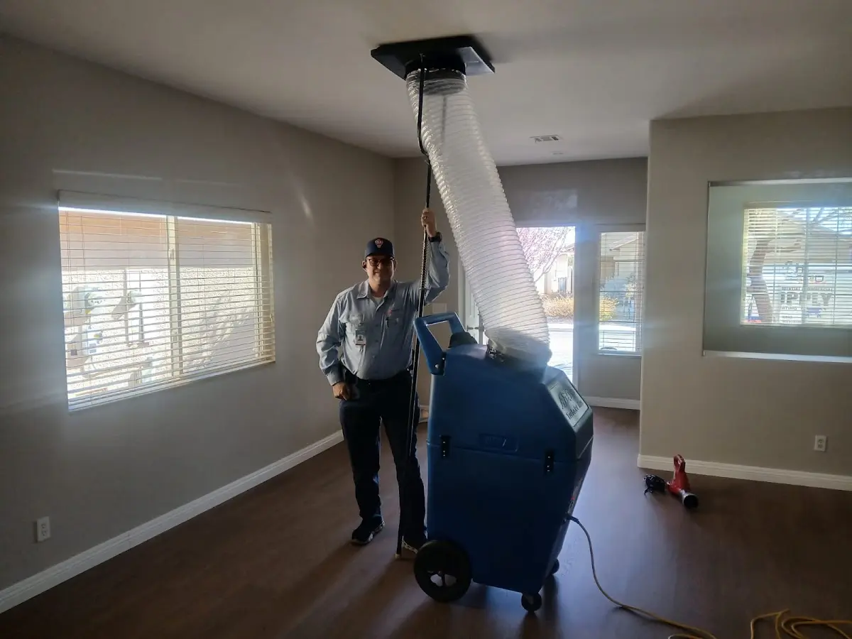 Professional Dryer Vent Cleaning work inside a Cromwell home